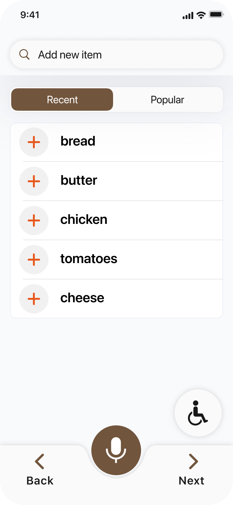 Add recipe