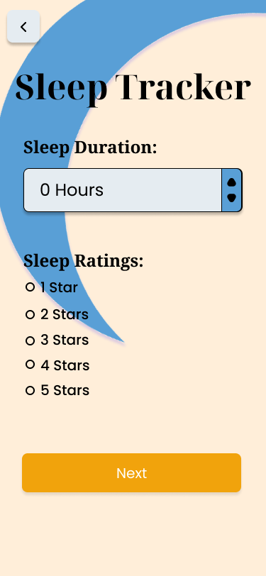 Screenshot of recipe view